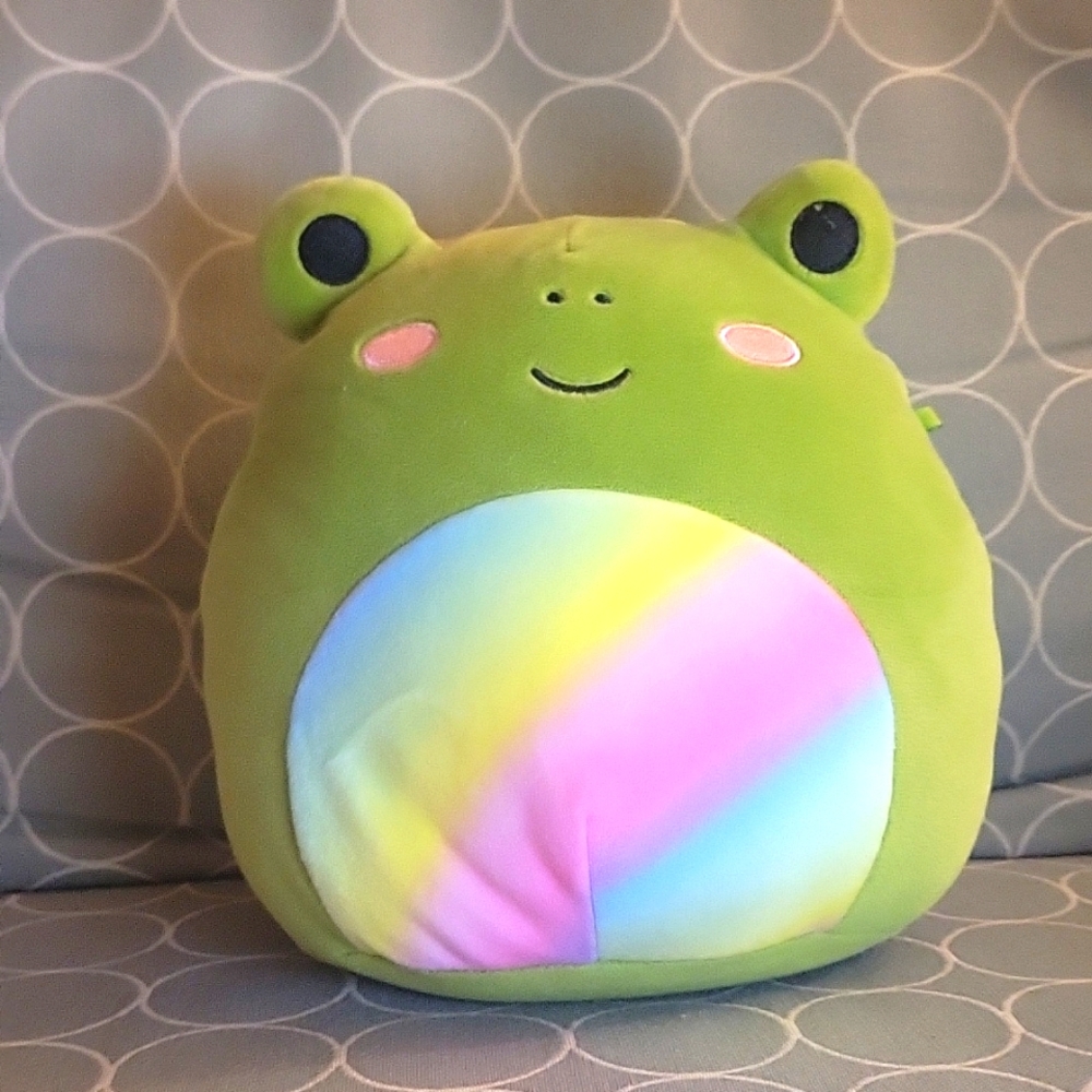 Rainbow Frog Squishmallow
